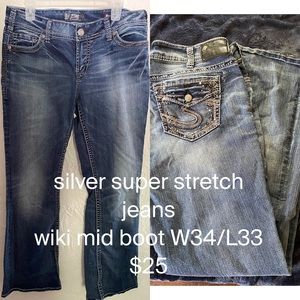 SILVER Super Stretch Jeans!